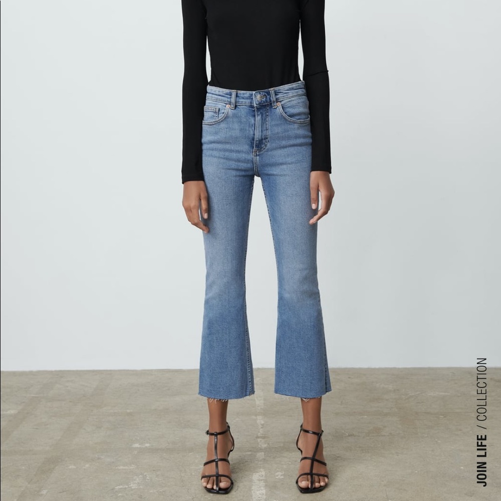 Zara flare jeans